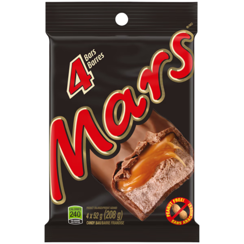 MARS Bar 4 Pack 4x52g